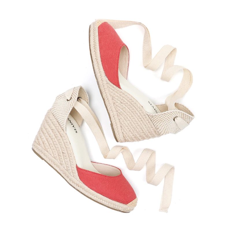 Rosalia Espadrillesandaler För Kvinnor - Röd