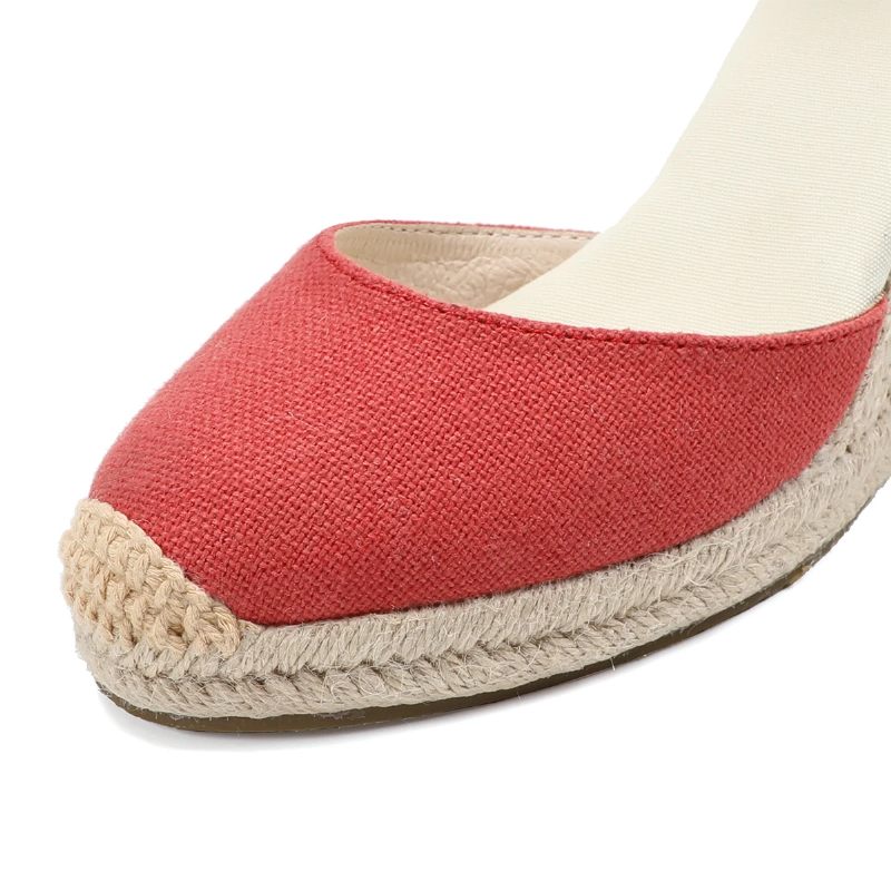 Rosalia Espadrillesandaler För Kvinnor - Röd