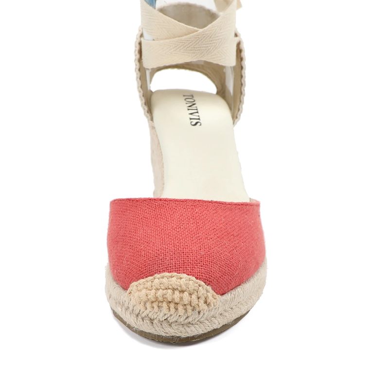 Rosalia Espadrillesandaler För Kvinnor - Röd