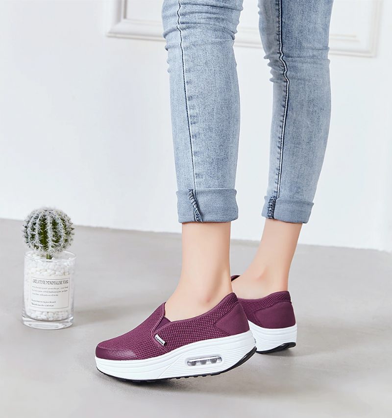 Rosaura Slip-on Walking Skor För Kvinnor - Lila