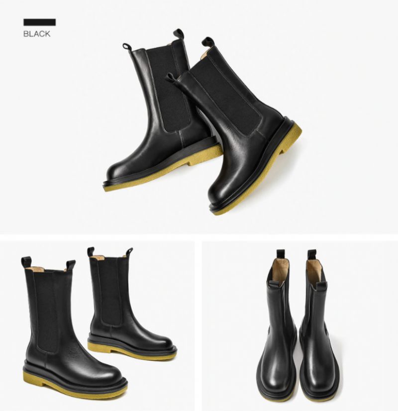 Rosmery Damstövlar Mid Calf - Svart