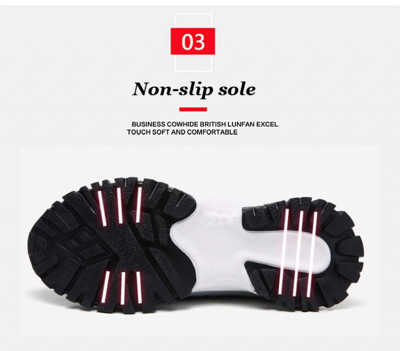 Rosner Läderplattform Slip-on Svarta Sneakers För Kvinnor - Svart