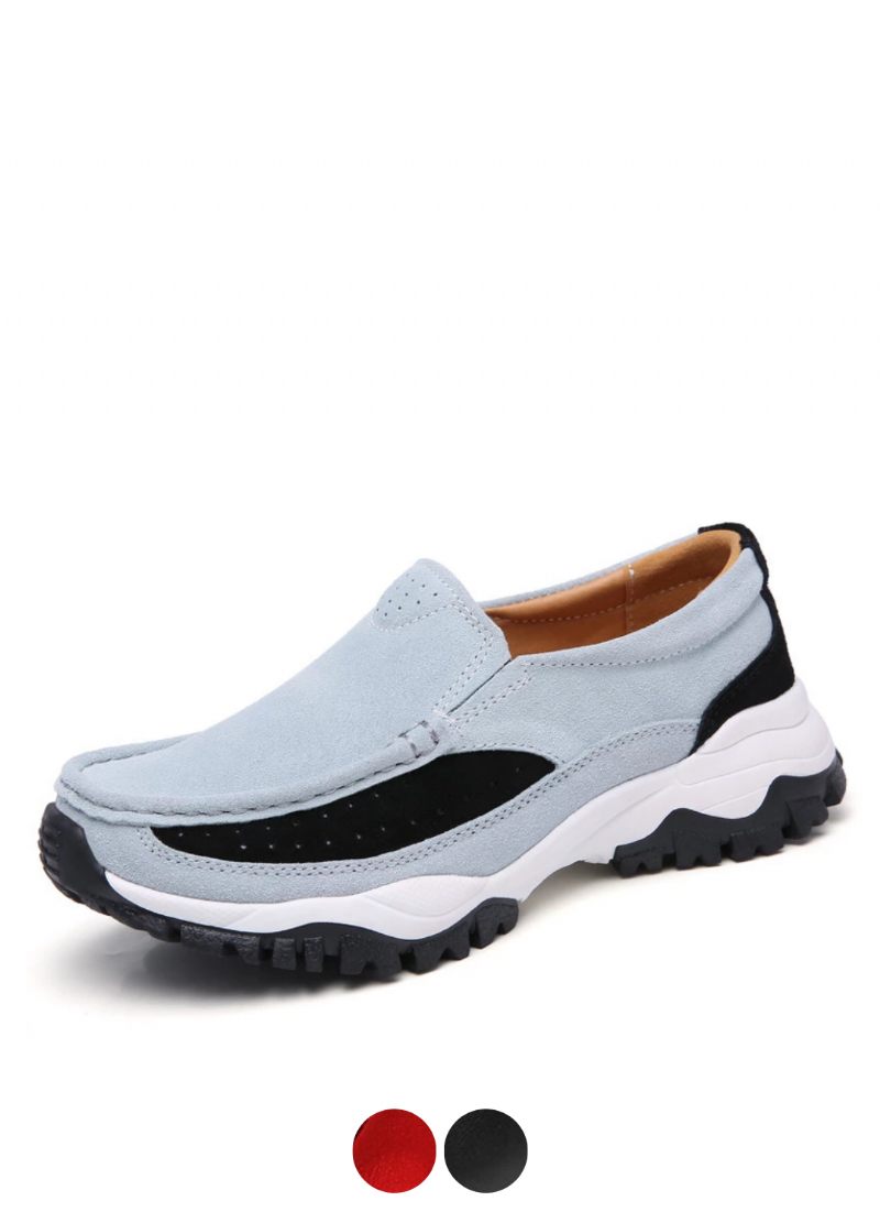 Rosner Slip-on Sneakers I Läder För Kvinnor