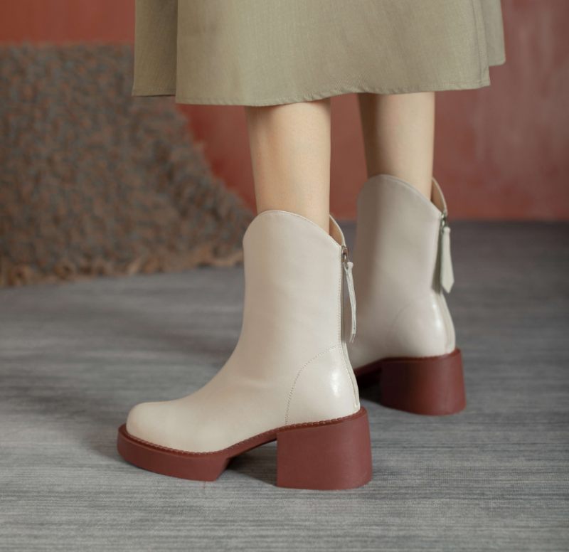 Rost Damstövlar - Beige