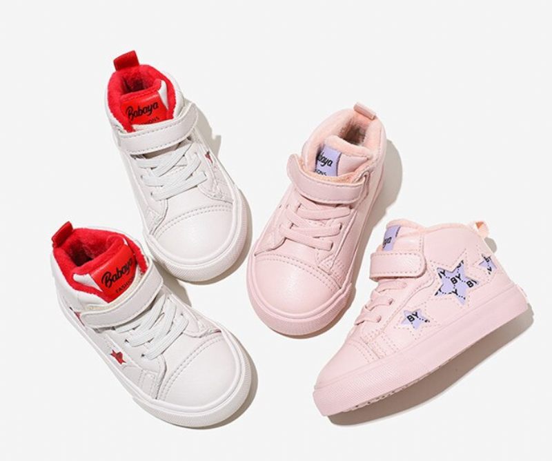 Rotzank Unisex High Top Sneaker För Barn - Vit