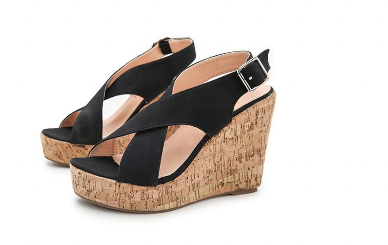 Rousey Wedges - Brun