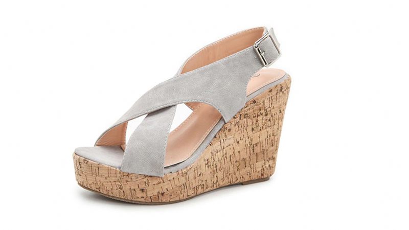 Rousey Wedges - Brun