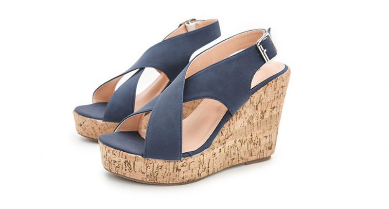 Rousey Wedges - Brun