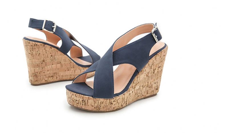 Rousey Wedges - Brun