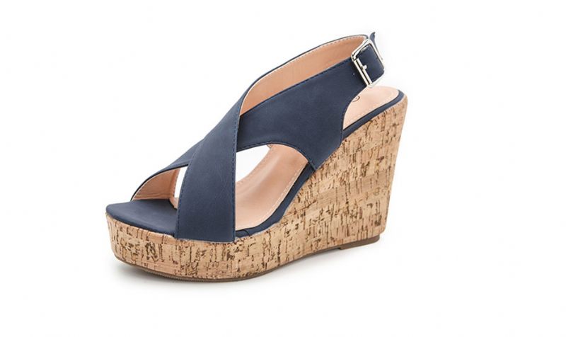 Rousey Wedges - Brun