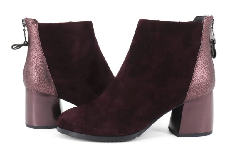 Rowina Booties Ankellängd - Vinröd