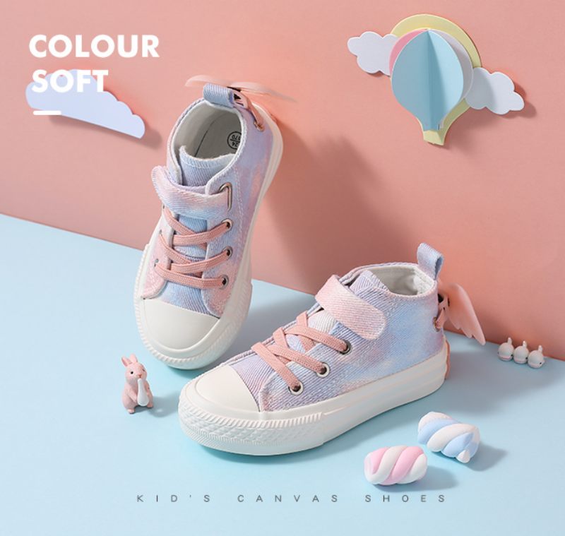 Roxie Höga Sneakers För Flickor - Blå