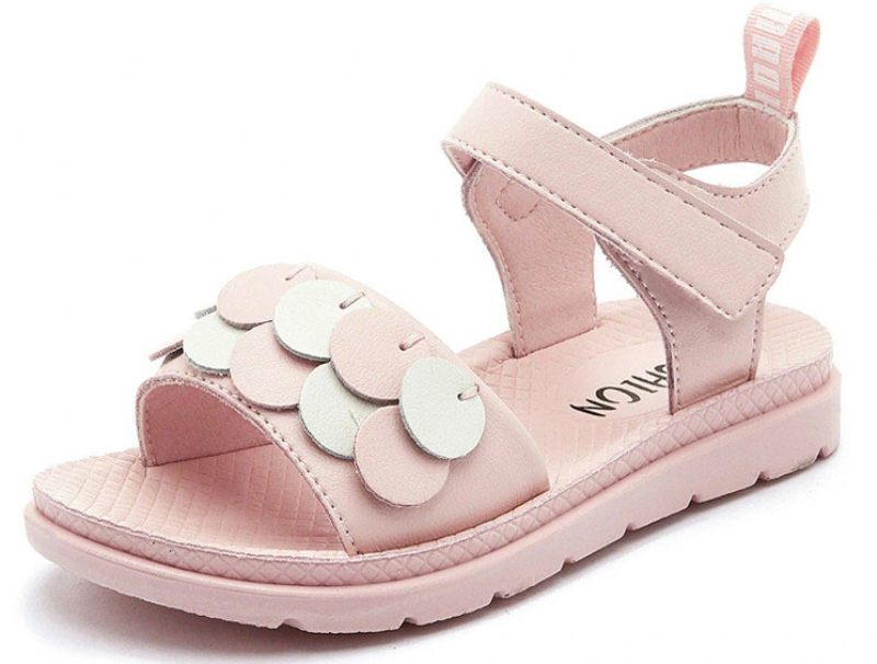 Rubin Sandal För Flickor - Rosa
