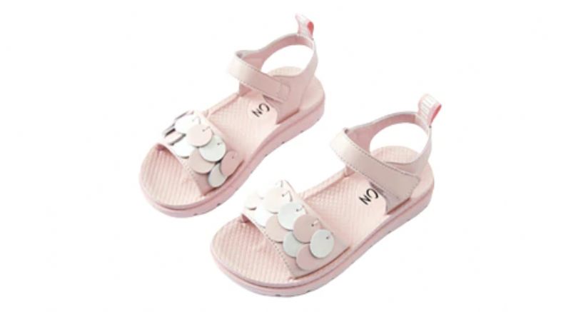 Rubin Sandal För Flickor - Rosa