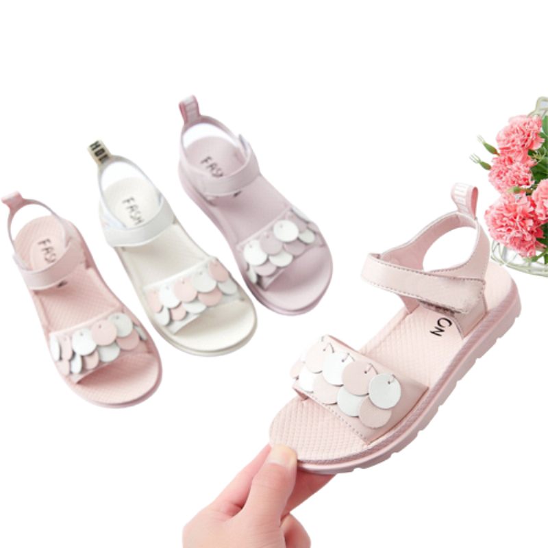 Rubin Sandal För Flickor - Rosa
