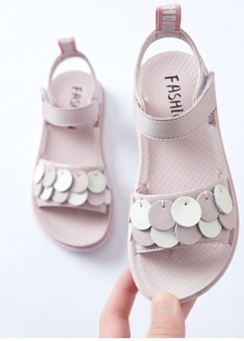 Rubin Sandal För Flickor - Rosa
