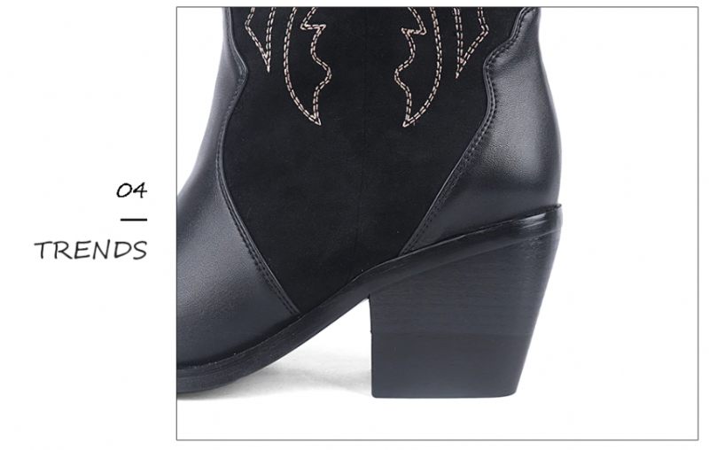 Rubio Boots Mid Calf - Brun