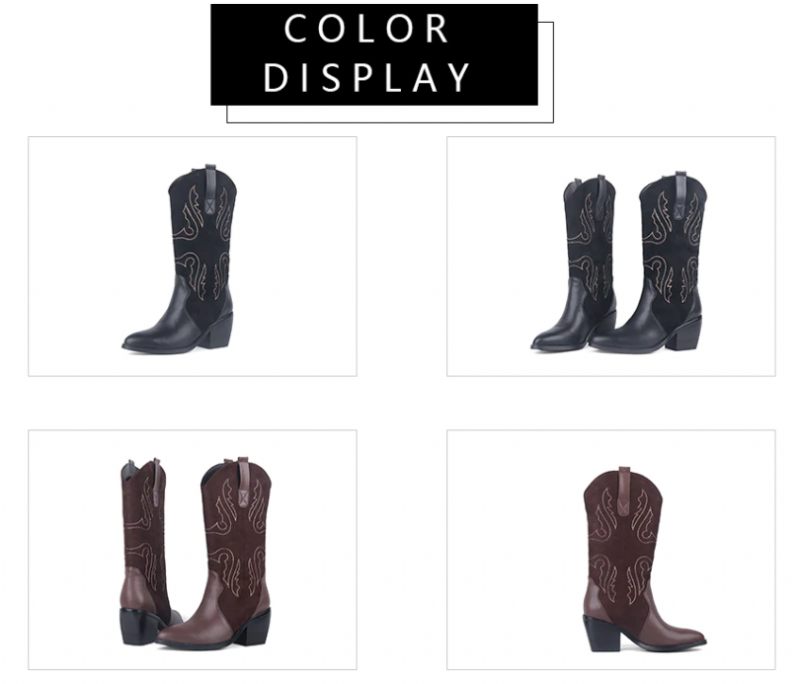 Rubio Boots Mid Calf - Brun