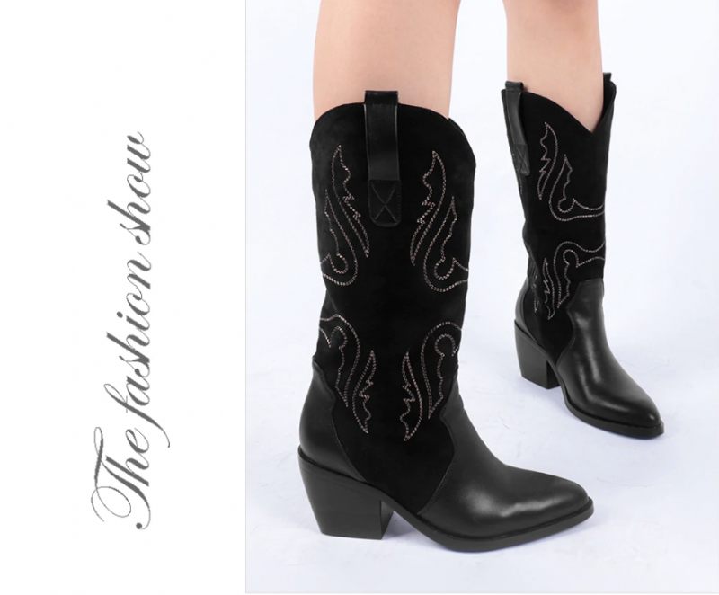 Rubio Boots Mid Calf - Brun