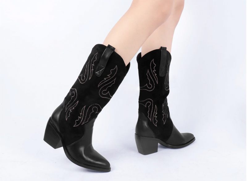 Rubio Boots Mid Calf - Brun