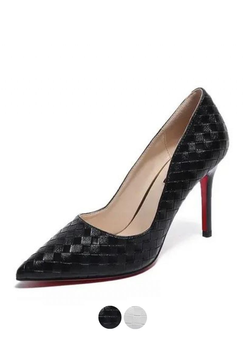 Ruby Pumps För Tunna Klackar För Kvinnor