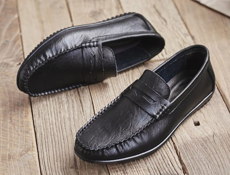 Rugeles Loafers Skor För Män - Svart