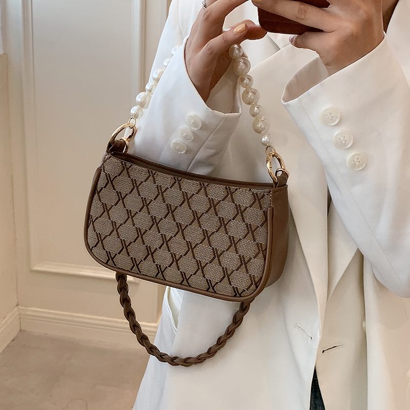 Rumy Crossbody-handväska I Läder För Kvinnor - Brun