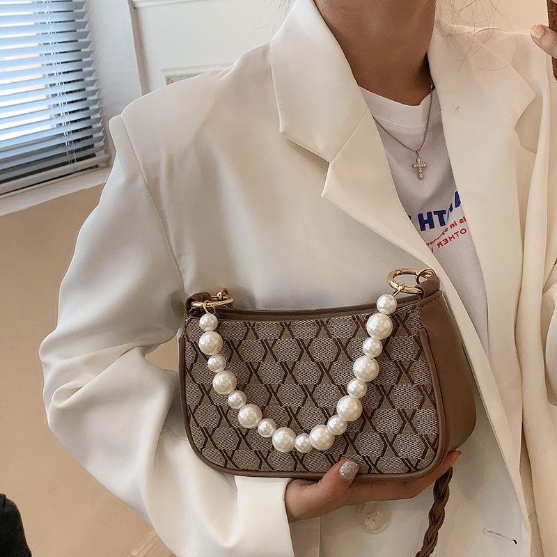 Rumy Crossbody-handväska I Läder För Kvinnor - Brun