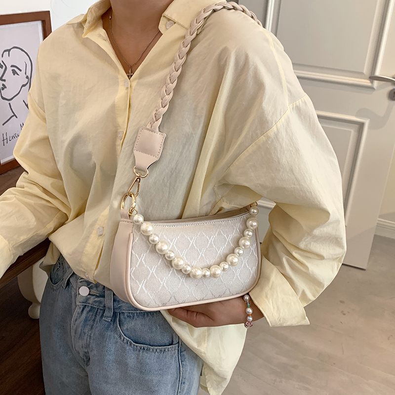 Rumy Crossbody-handväska I Läder För Kvinnor - Brun