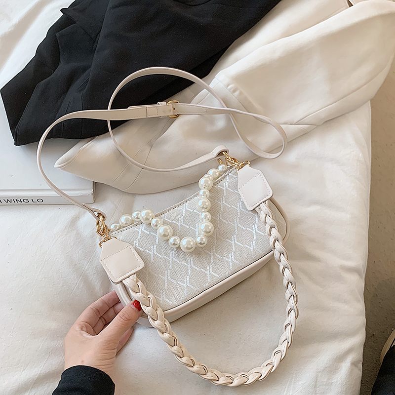 Rumy Crossbody-handväska I Läder För Kvinnor - Brun
