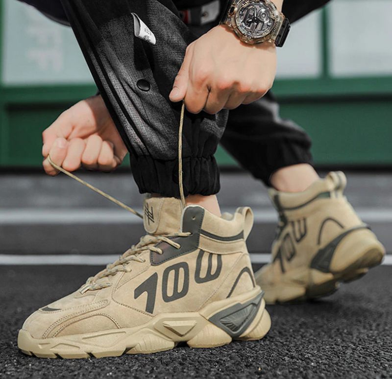 Ryhorn Modesneakers För Män - Kaki