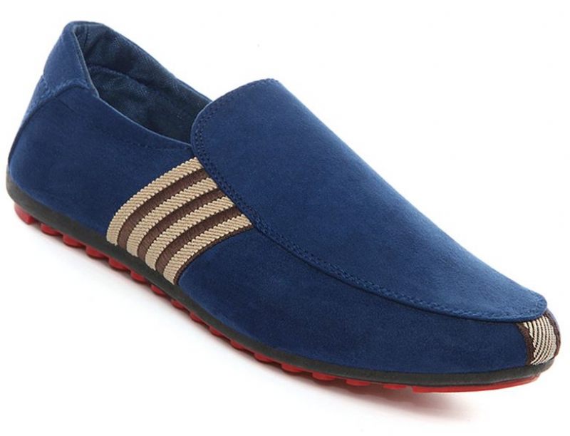 Saens Loafers För Män Fritidsskor - Blå