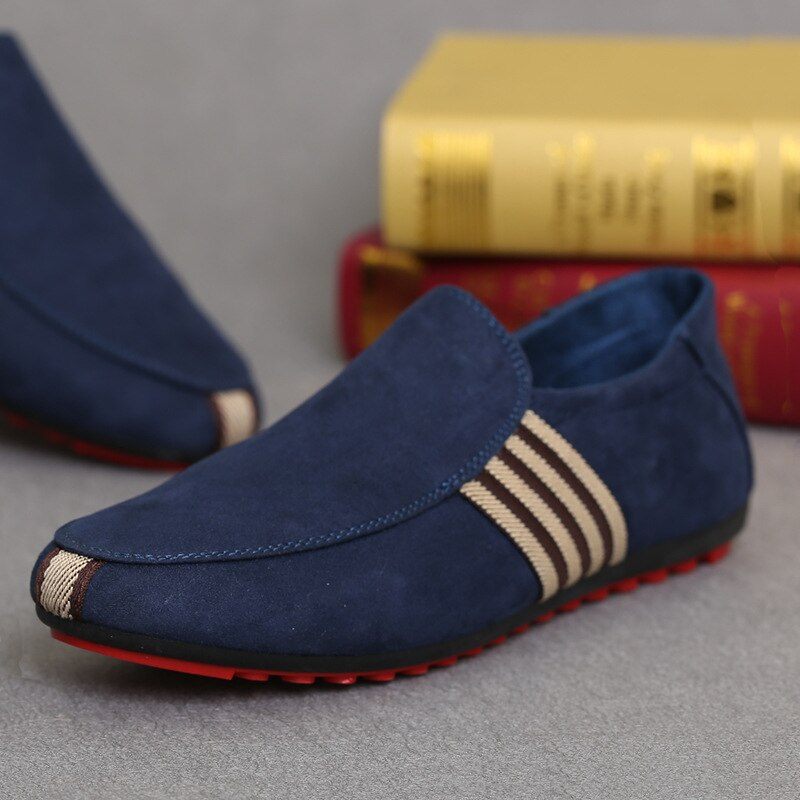 Saens Loafers För Män Fritidsskor - Blå