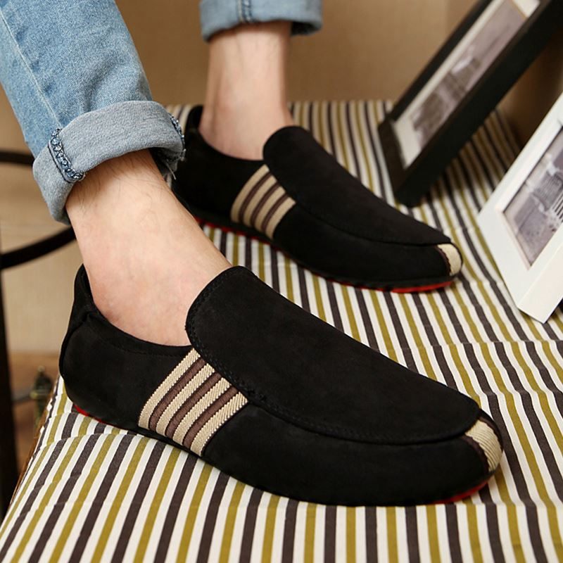 Saens Loafers För Män Fritidsskor - Blå