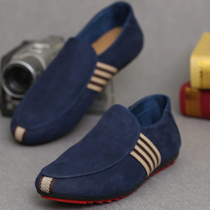 Saens Loafers För Män Fritidsskor - Blå