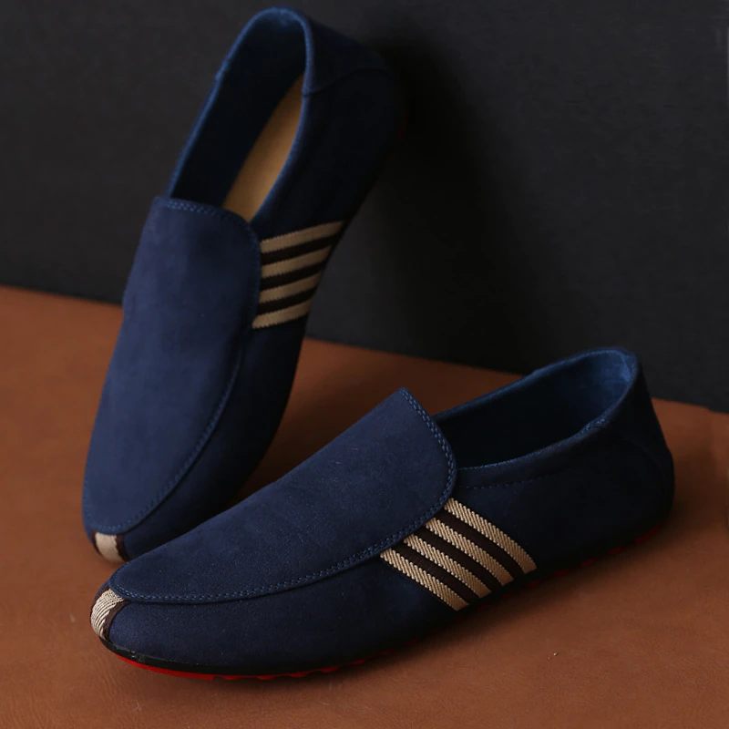 Saens Loafers För Män Fritidsskor - Blå
