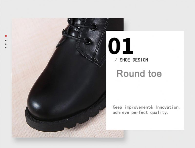 Safiro Boots Knälång - Svart