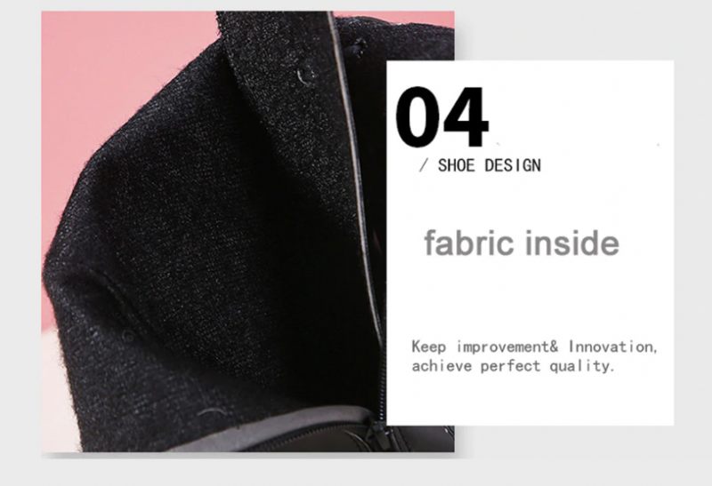 Safiro Boots Knälång - Svart