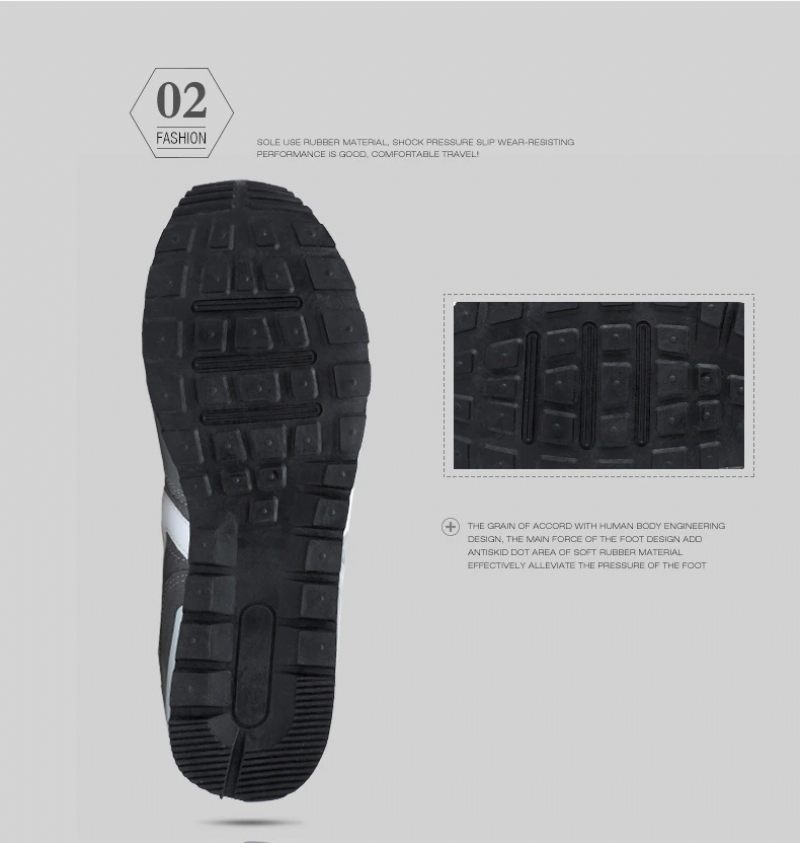 Said Casual Sneakers För Män - Marinblå