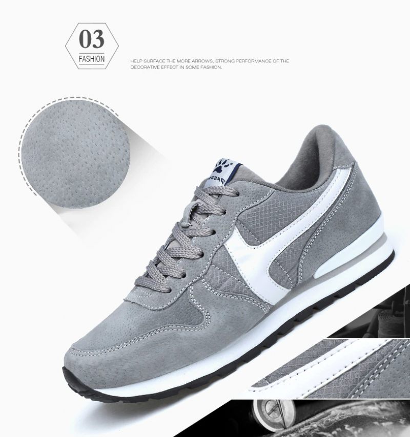 Said Casual Sneakers För Män - Marinblå