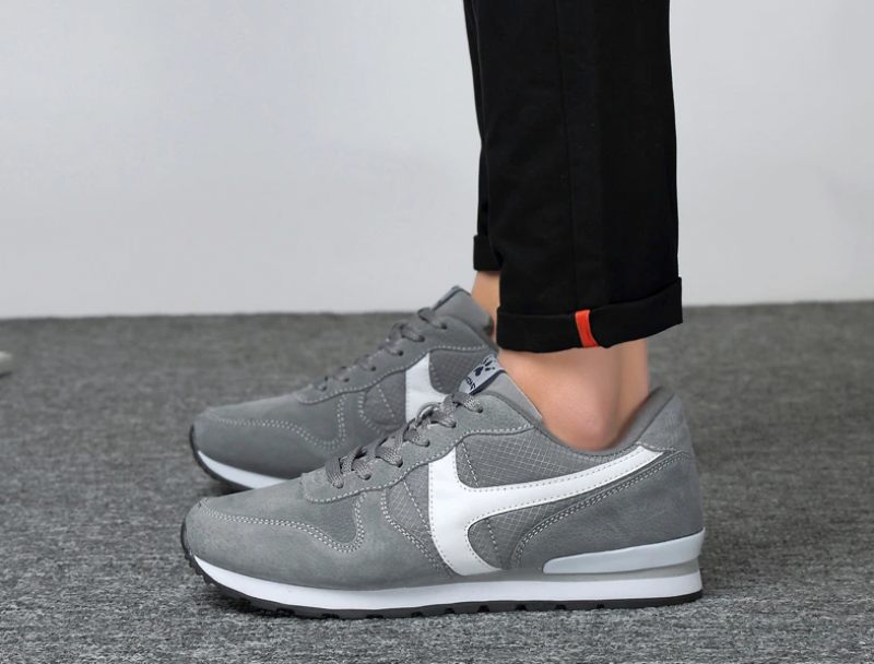 Said Casual Sneakers För Män - Marinblå