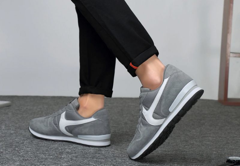Said Casual Sneakers För Män - Marinblå