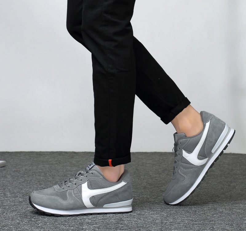 Said Casual Sneakers För Män - Marinblå
