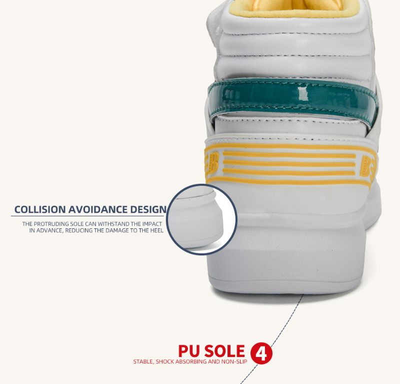 Salibi Pojkar Höga Sneakers - Röd