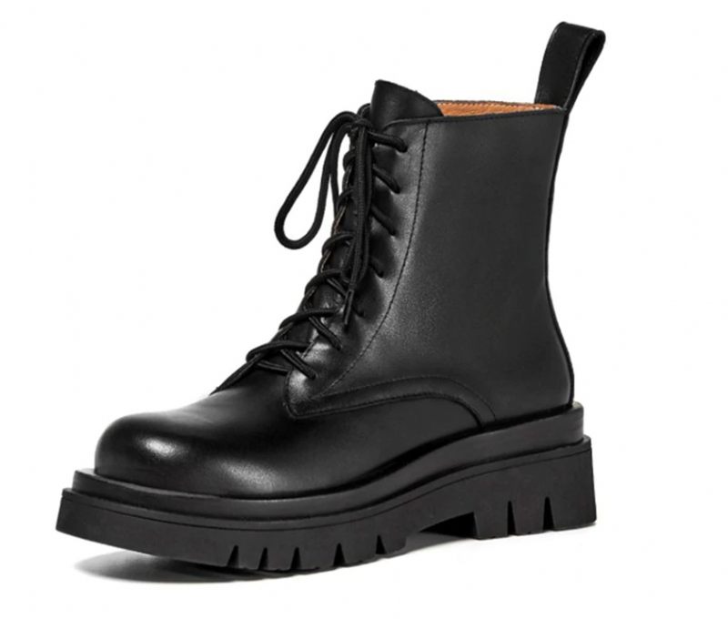 Sally Boots Ankelhöjd - Svart utan päls