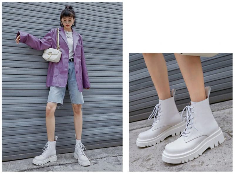 Sally Boots Ankelhöjd - Svart utan päls