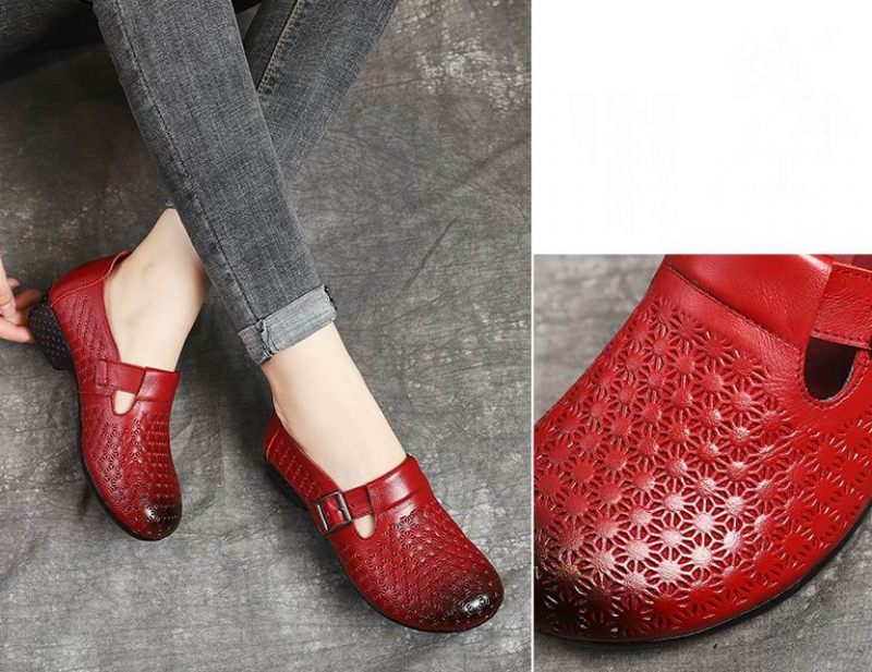 Salma Platta Slip-on Damskor - Svart