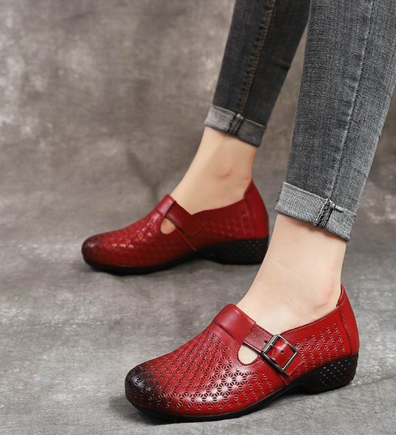 Salma Platta Slip-on Damskor - Svart