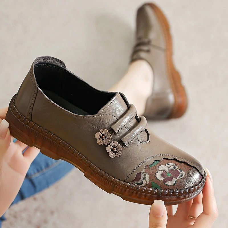 Salome Dam Loafer Skor - Kaki