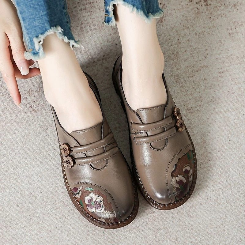 Salome Dam Loafer Skor - Kaki